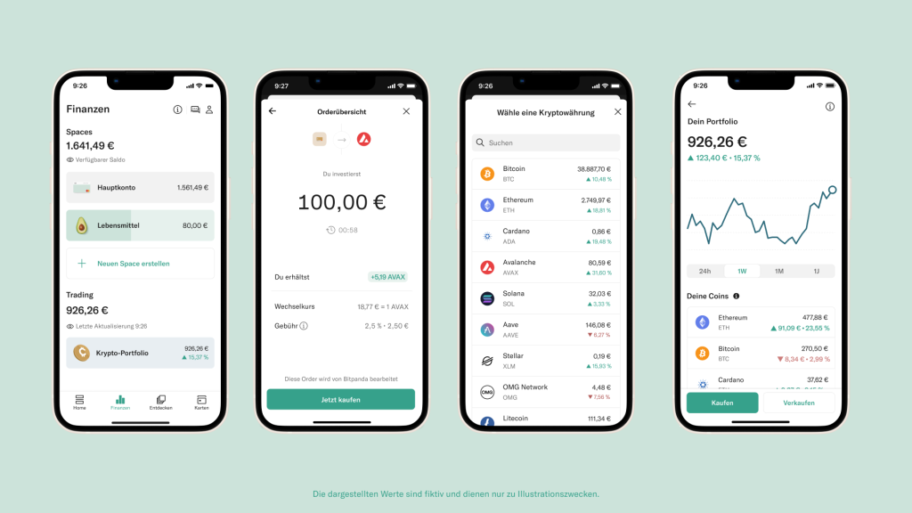 Image: N26 Krypto startet in Deutschland â Ã¼ber 200 WÃ¤hrungen werden gehandelt
