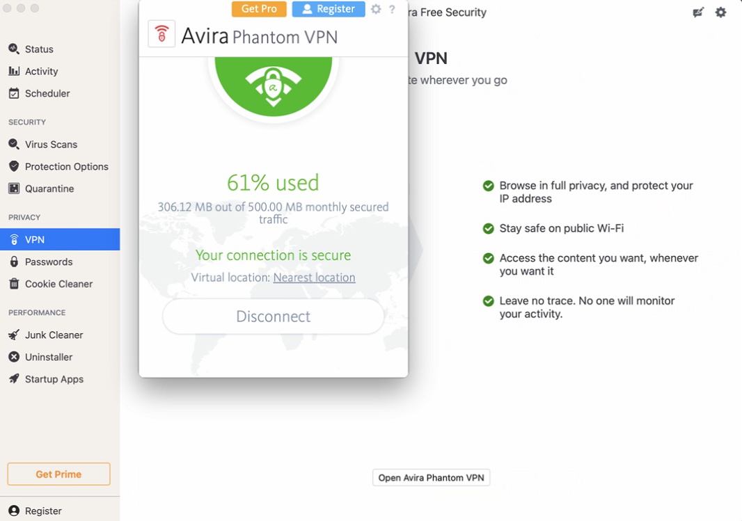 Avira GRATIS SEGURIDAD PARA MAC Review 3