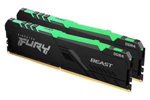 Kingston Fury Beast RAM 32 GB DDR4 3600 MHz