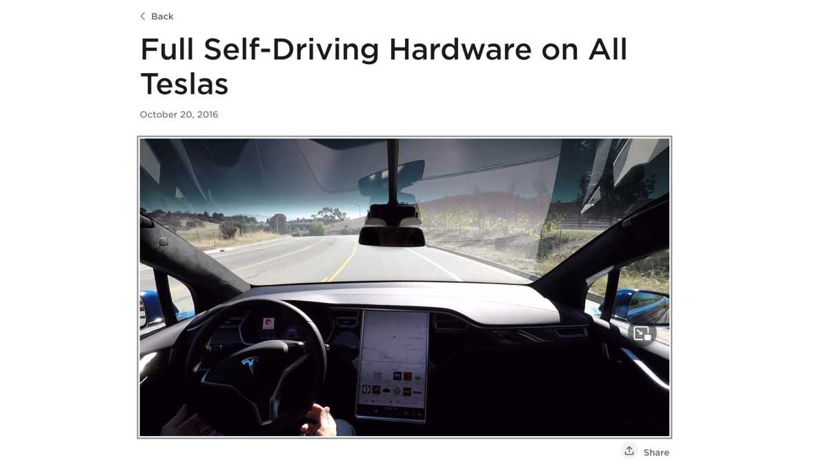 Tesla: Gefälschtes Video