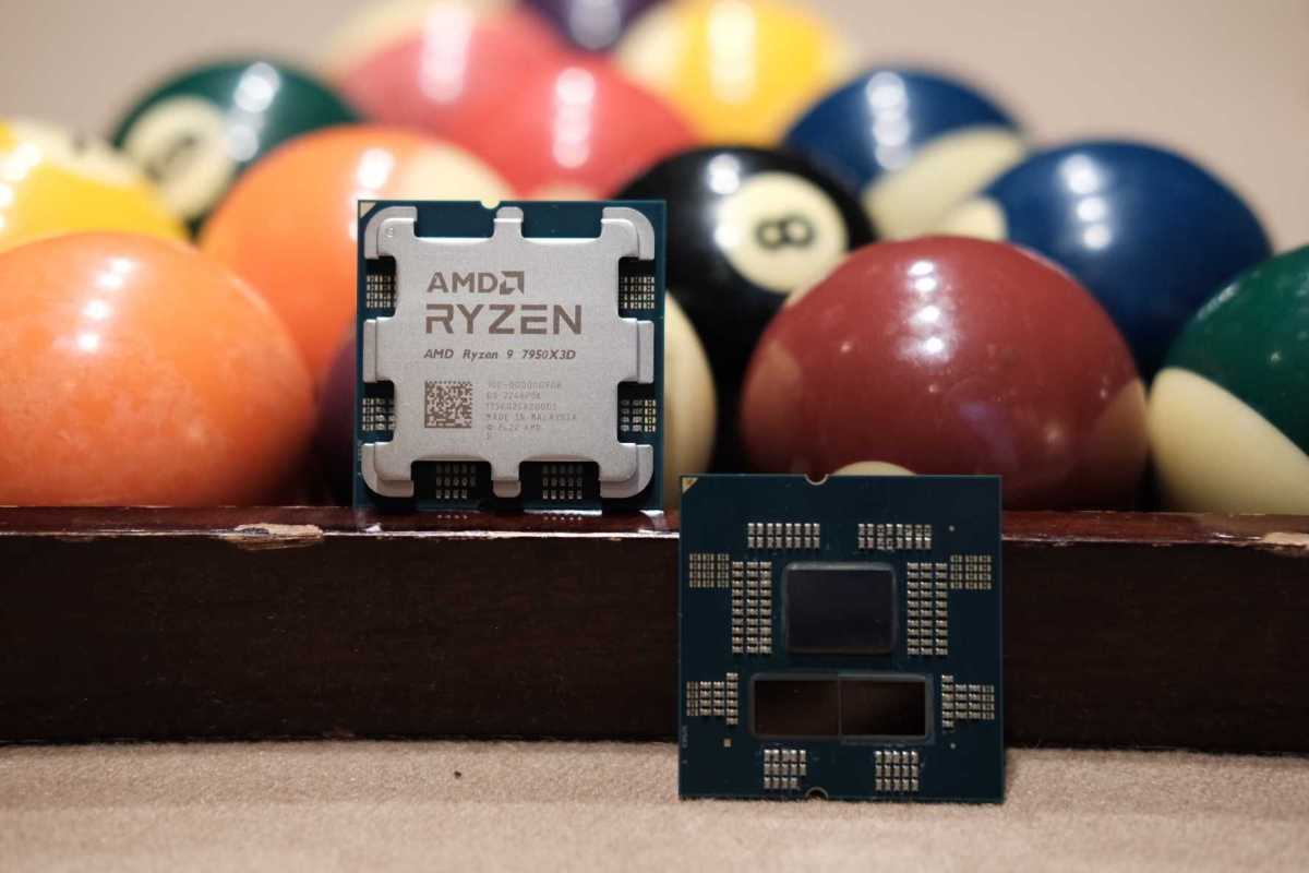 AMD Ryzen 9 7950X3d pool balls