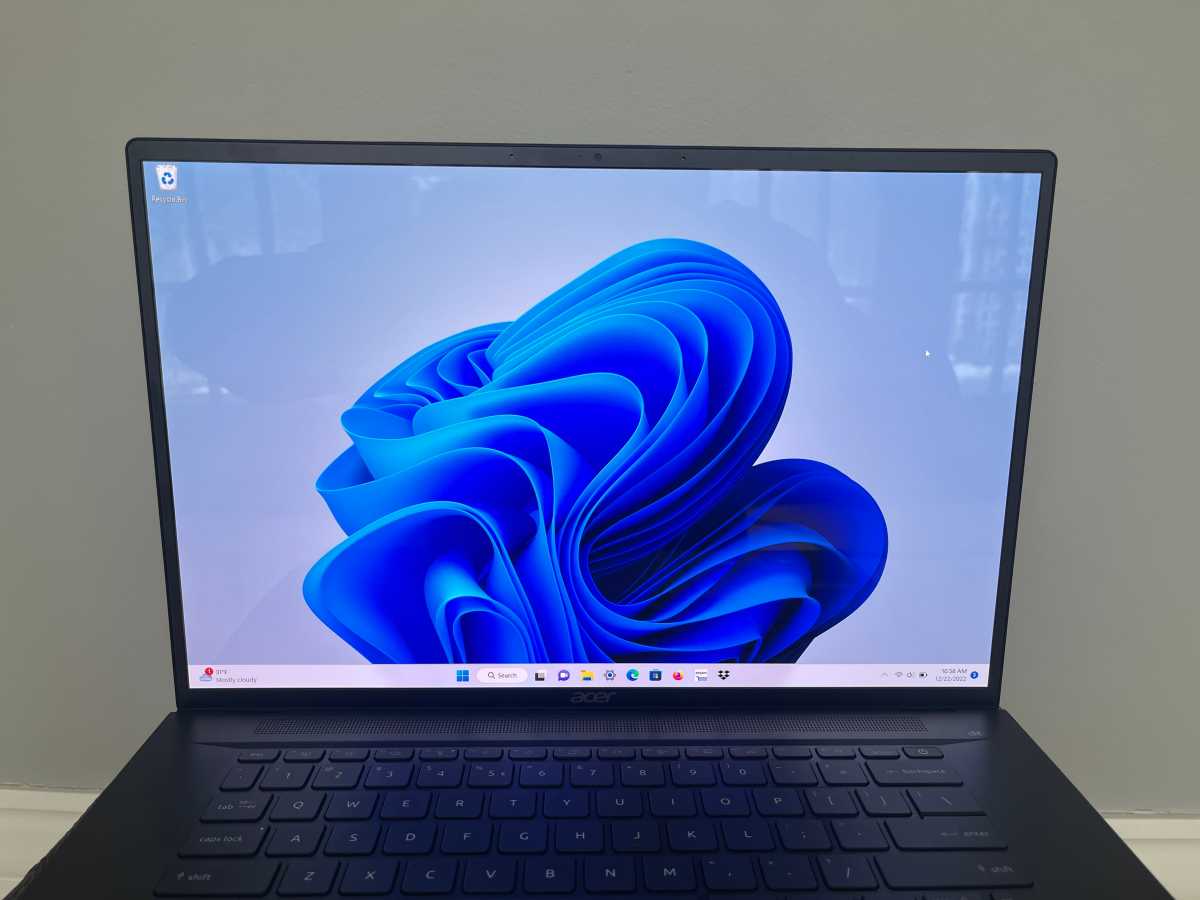 Acer Swift Edge display