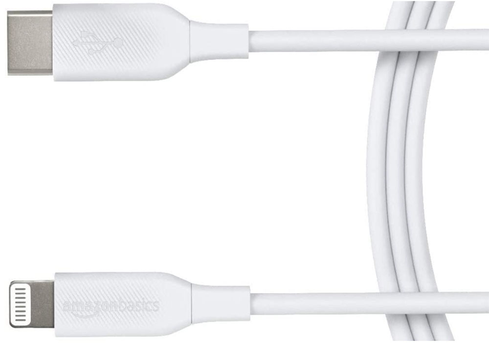 Amazon Basics USB-C to Lightning Cable - Best Basic USB-C to Lightning Cable