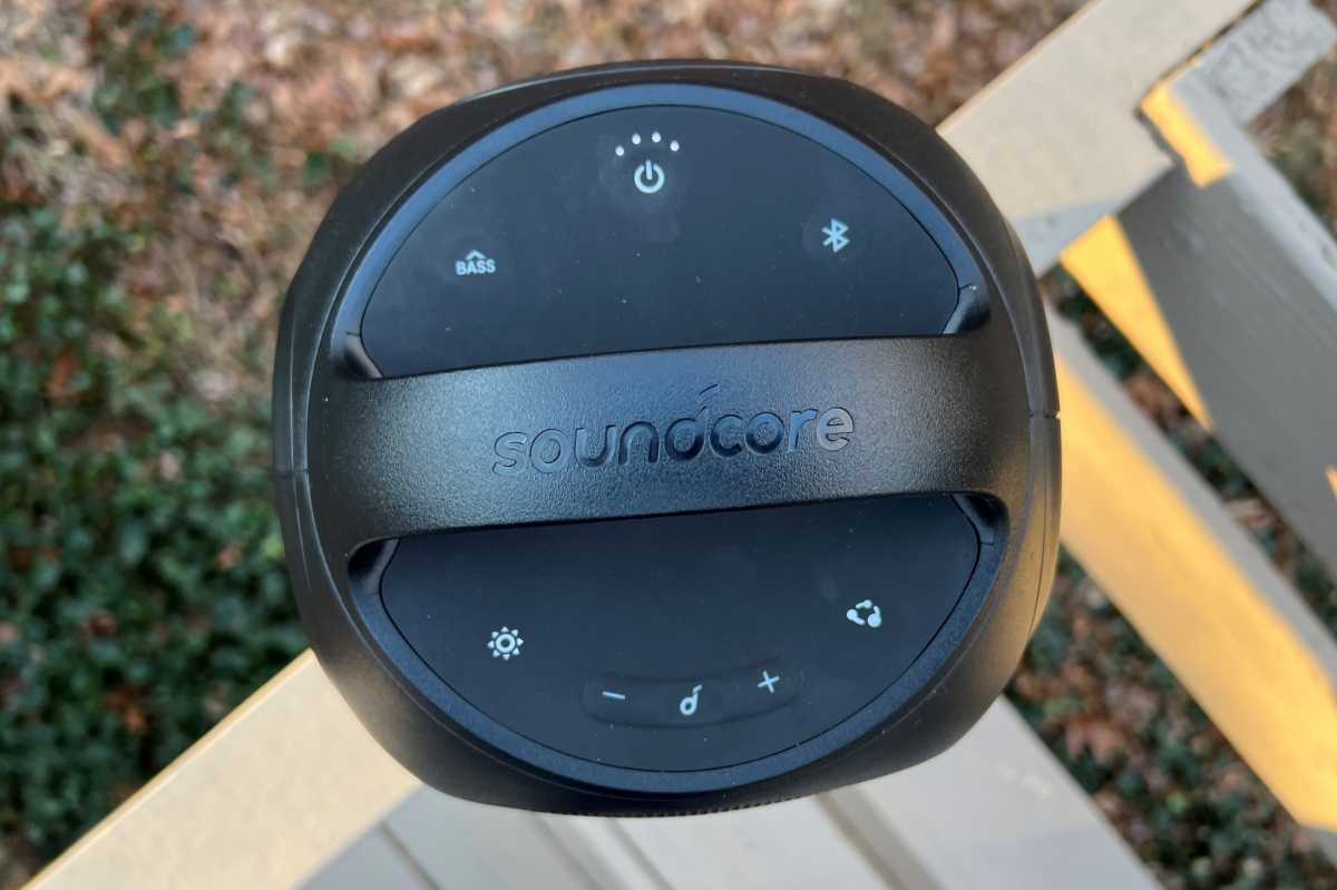 Soundcore Rave Party 2 touch controls