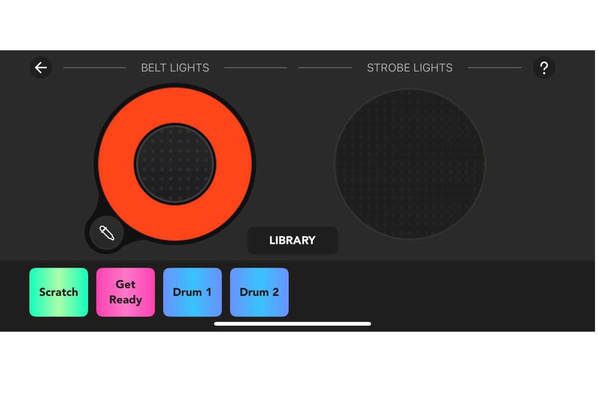 Anker Soundcore in-app DJ light show controls
