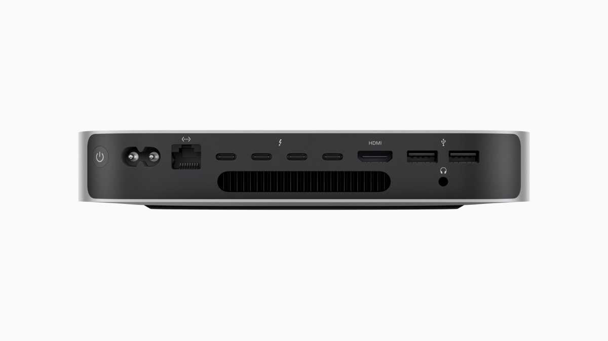 Mac mini (2023, M2 Pro) arrière