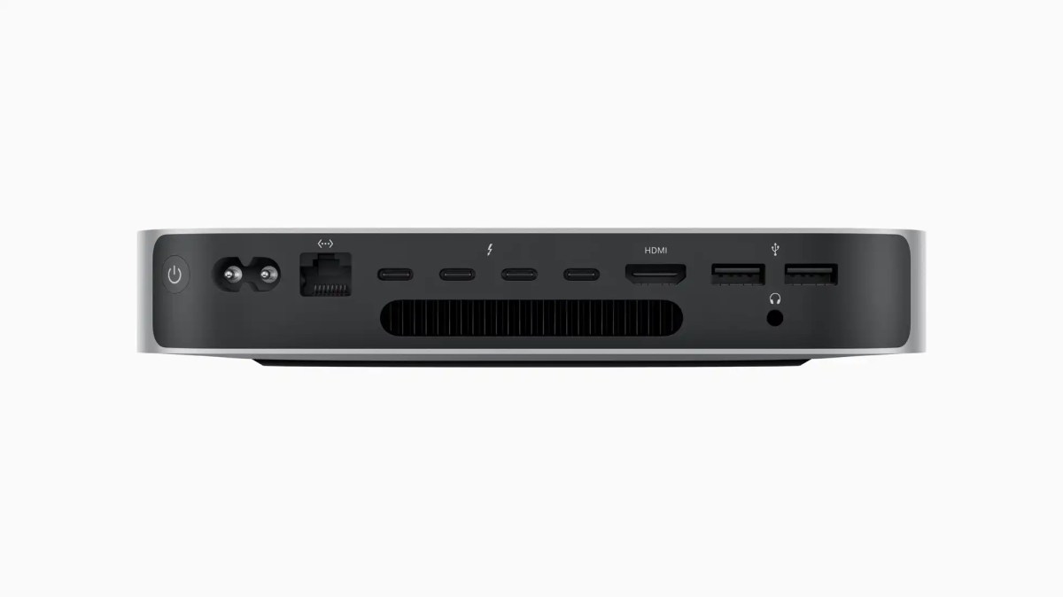 Puertos del Mac mini