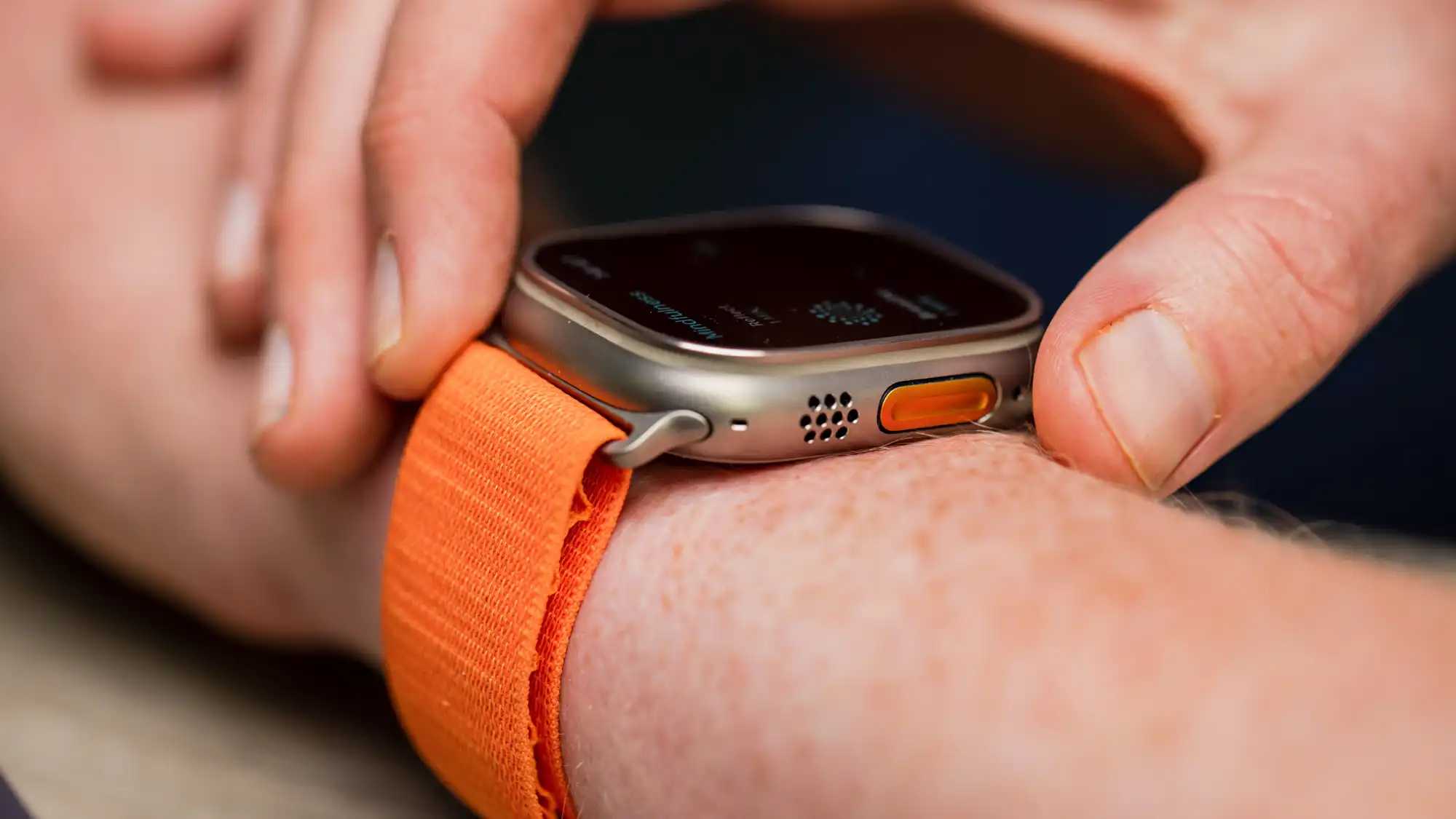 Apple Watch Ultra speaker