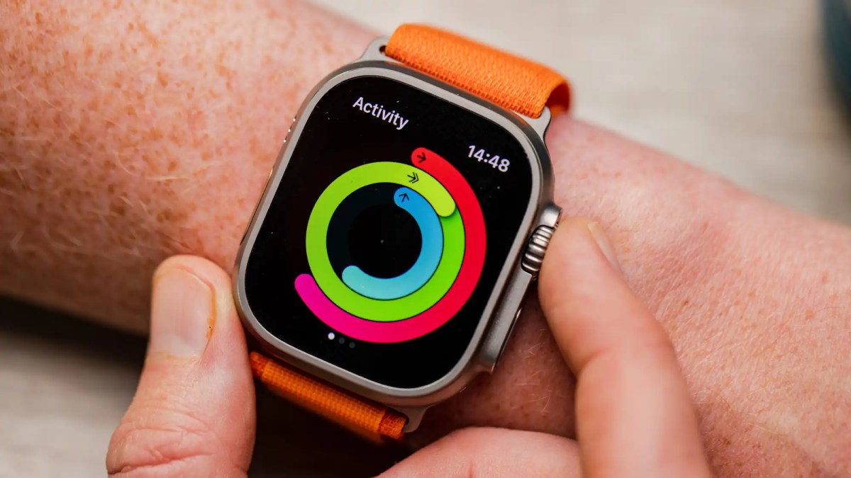App Actividad en el Apple Watch Ultra