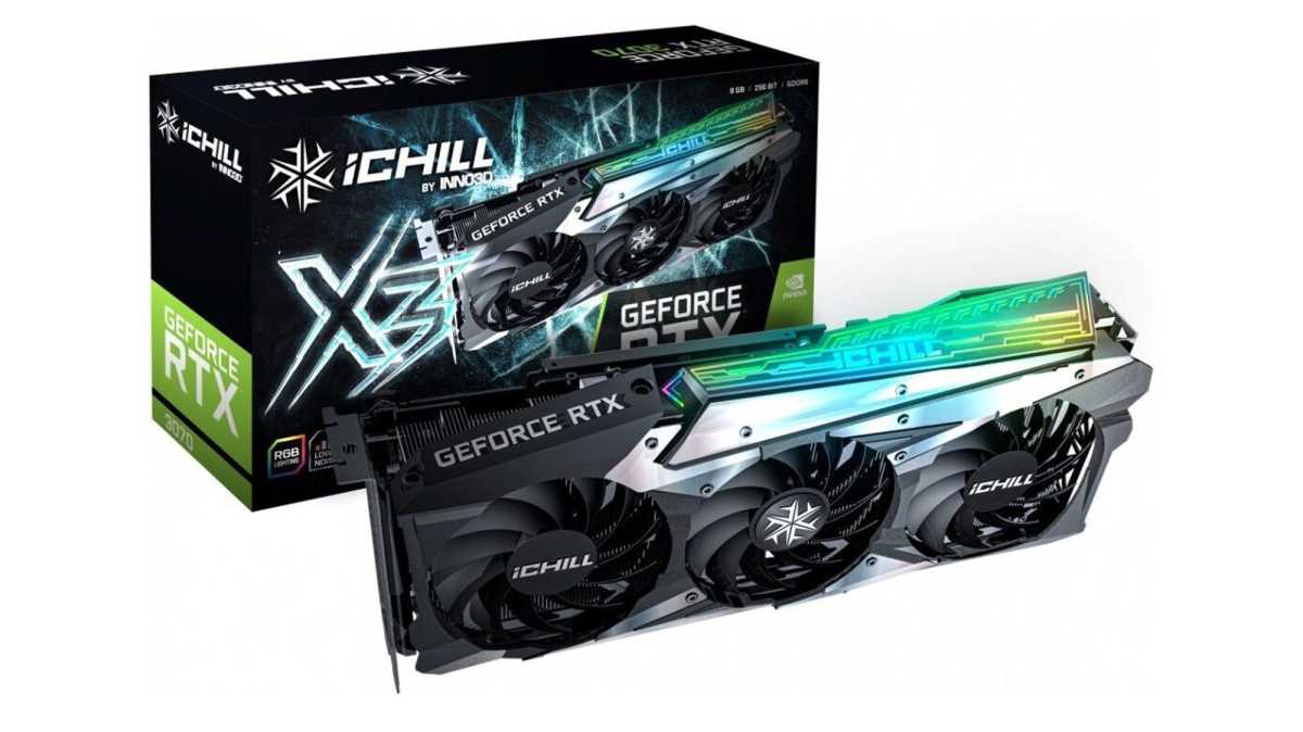 INNO3D GeForce RTX 3070 iCHILL X3 LHR