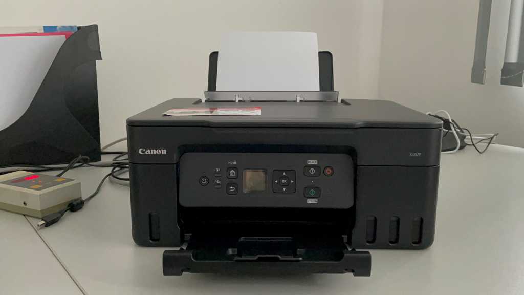 Image: Canon Pixma G3570 im Test: Leicht bedienbarer Tinten-Tank-Drucker fÃ¼r zu Hause