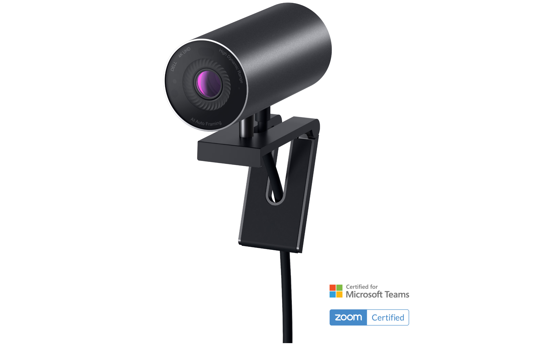 Dell UltraSharp 4K Webcam (WB7022) - Best 4K Windows Hello webcam