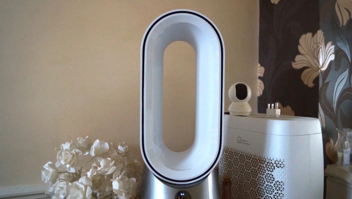 Las aspas del Dyson Purifier Hot+Cool Formaldehyde