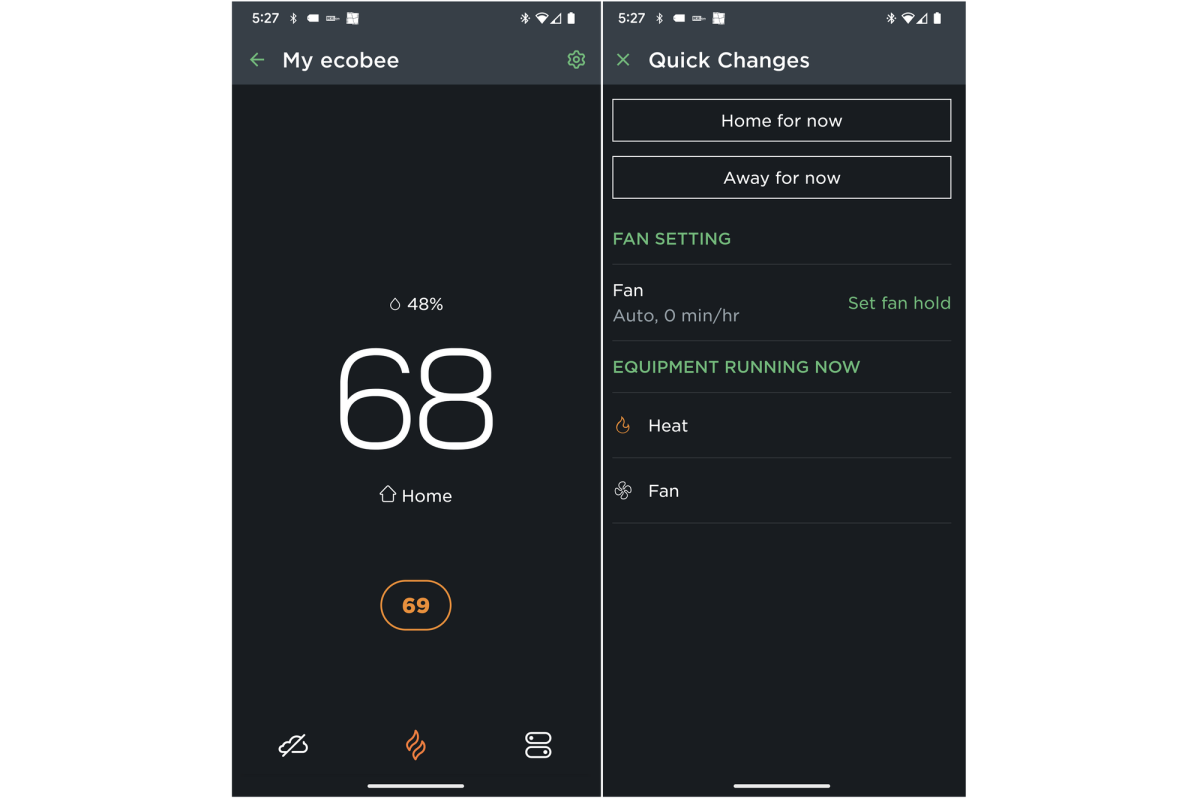 Ecobee Smart Thermostat App