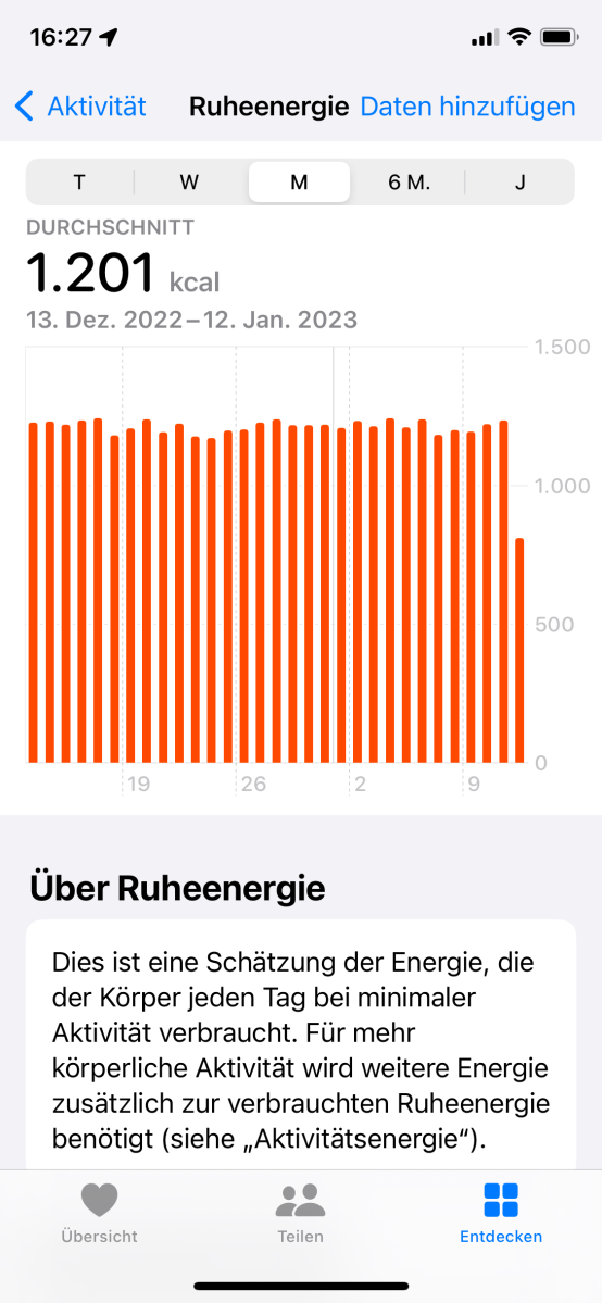 Ruheenergie