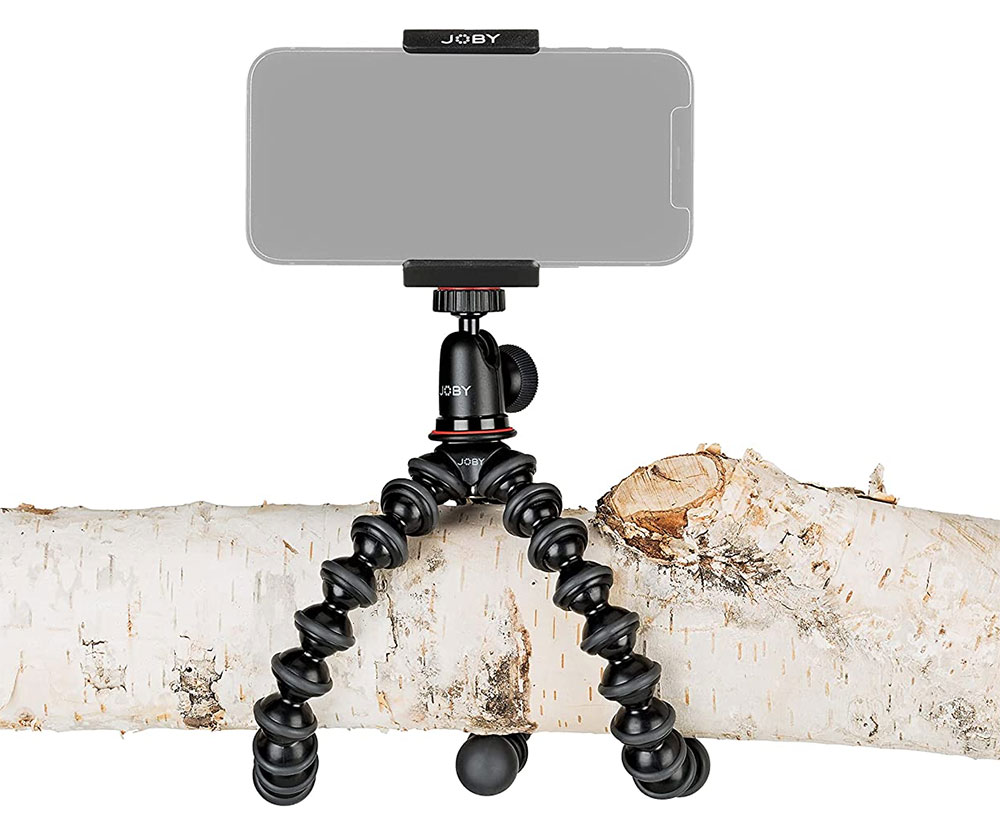 Joby GorillaPod 1K GripTight Mount PRO Kit - Best Octopus smartphone stand and mount