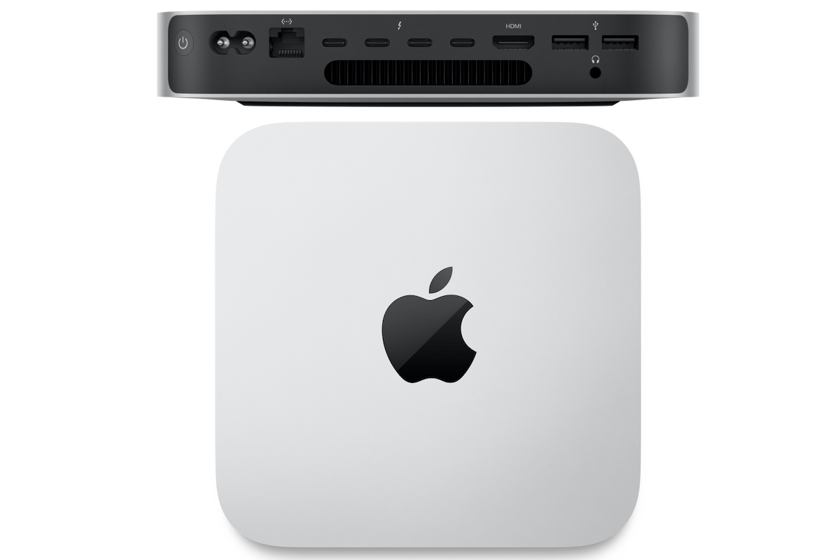 identify mac mini ports by