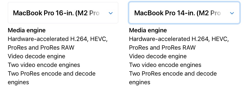 MacBook Media Encoder