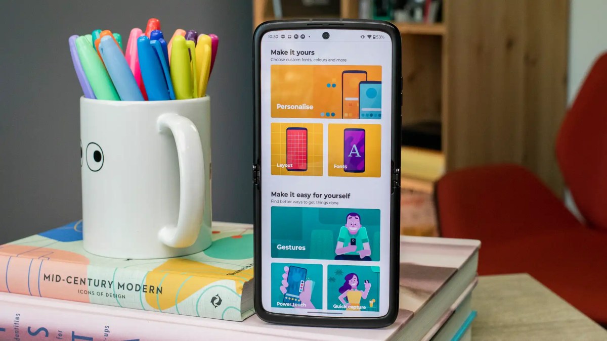 Personalización del Motorola Razr (2022)