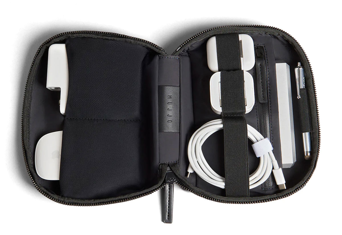 Tech Pouch: The All-in-One Waterproof Travel Organizer for Cables,  Adapters, Chargers, Power Banks, SD Cards, Hard Drives and Other Tech