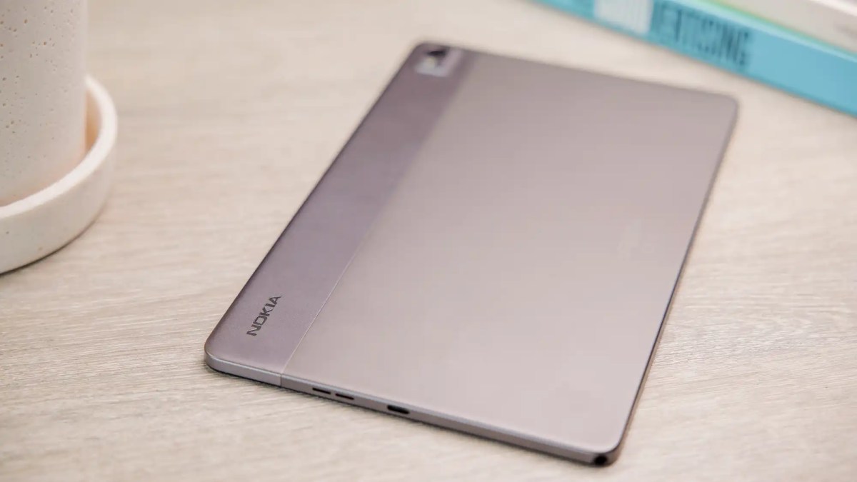 Trasera de la tablet Nokia T21