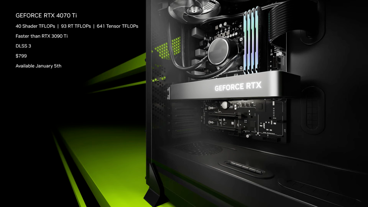 Nvidia RTX 4070 Ti summary