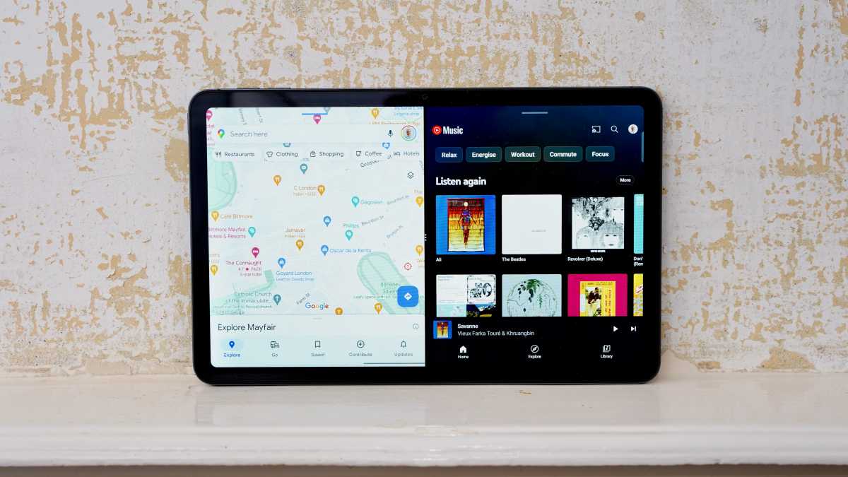 Oppo Pad Air multitasking