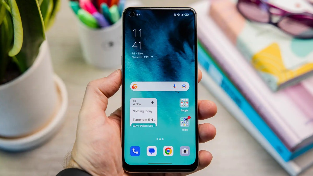 Pantalla de bloqueo del Oppo Reno 8