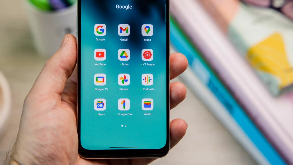 Apps de Google en el Oppo Reno 8