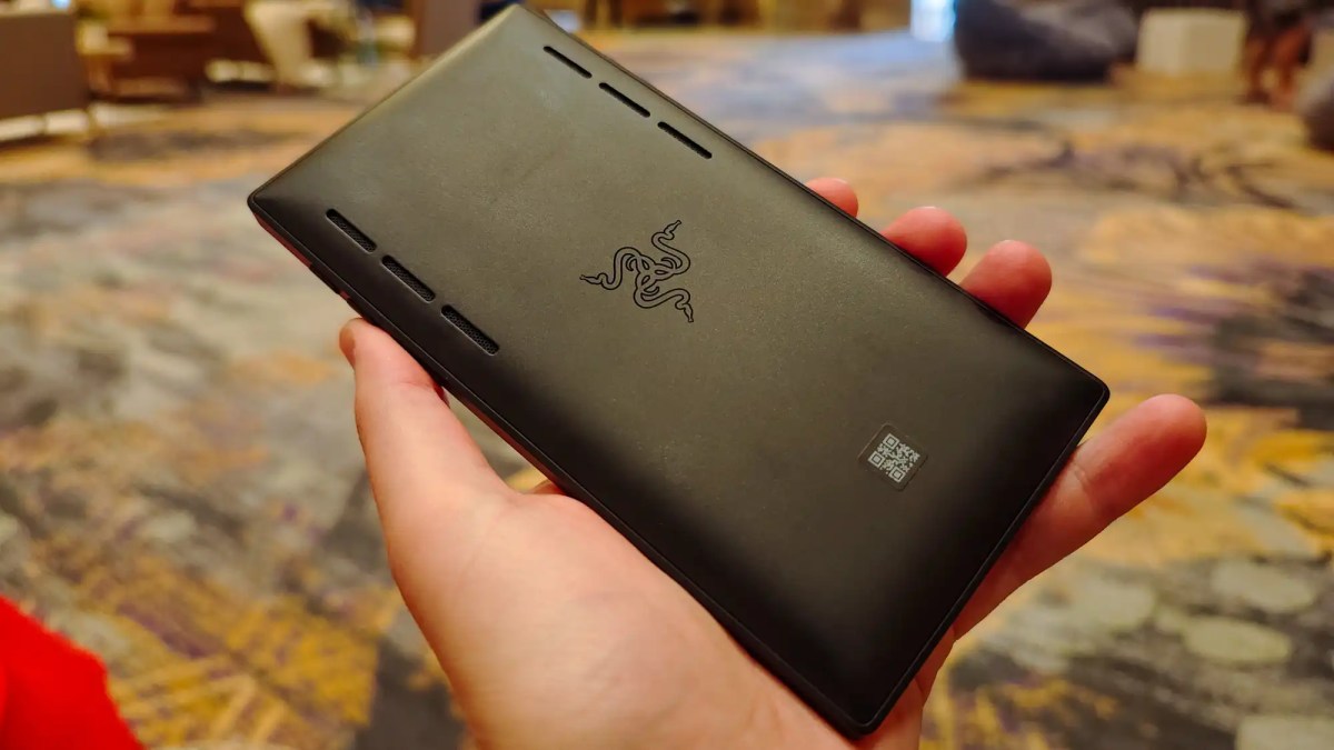 Parte trasera del Razer Edge