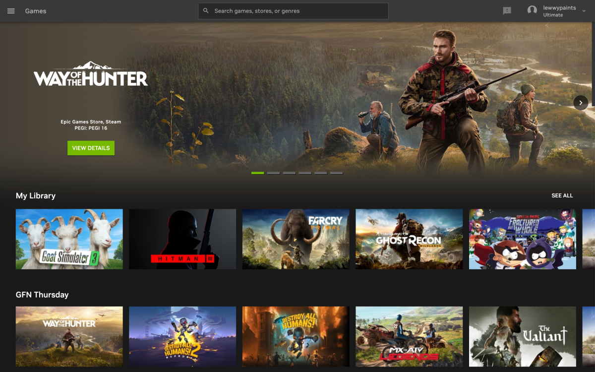 Stream games at 4K 120FPS from GeForce Now's Ultimate membership tier on  almost any device 