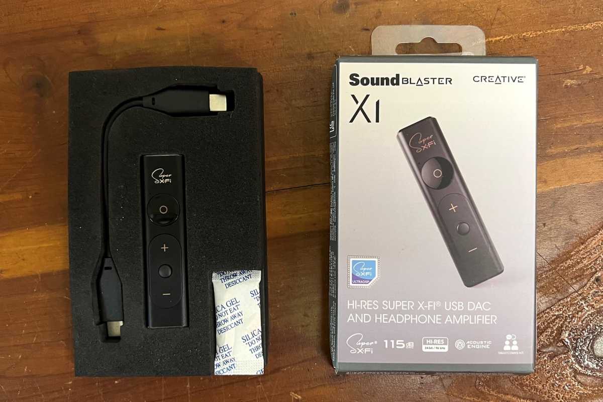 Creative Labs Sound Blaster X1 with box