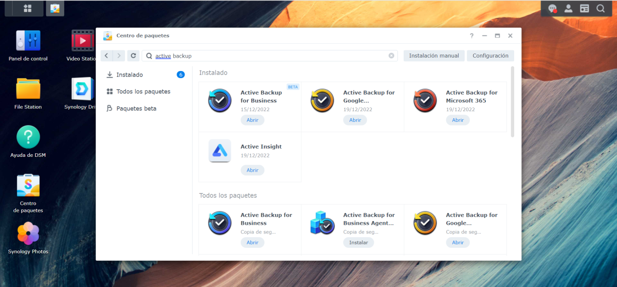 Synology Active Backup