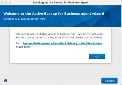 Synology Active Backup