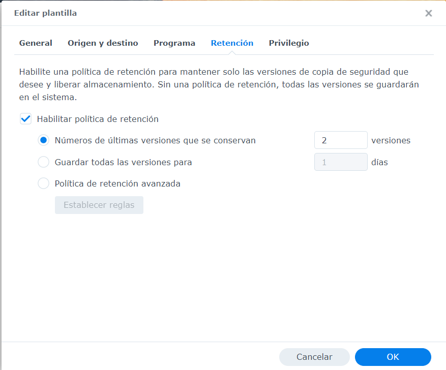 Synology Active Backup