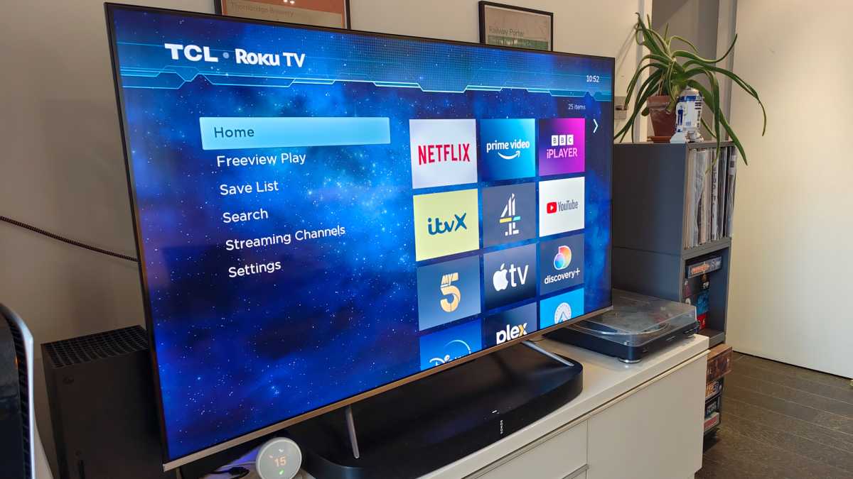 TCL RC630K review home screen