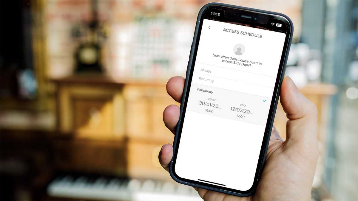 Yale Conexis L2 review - Schedule