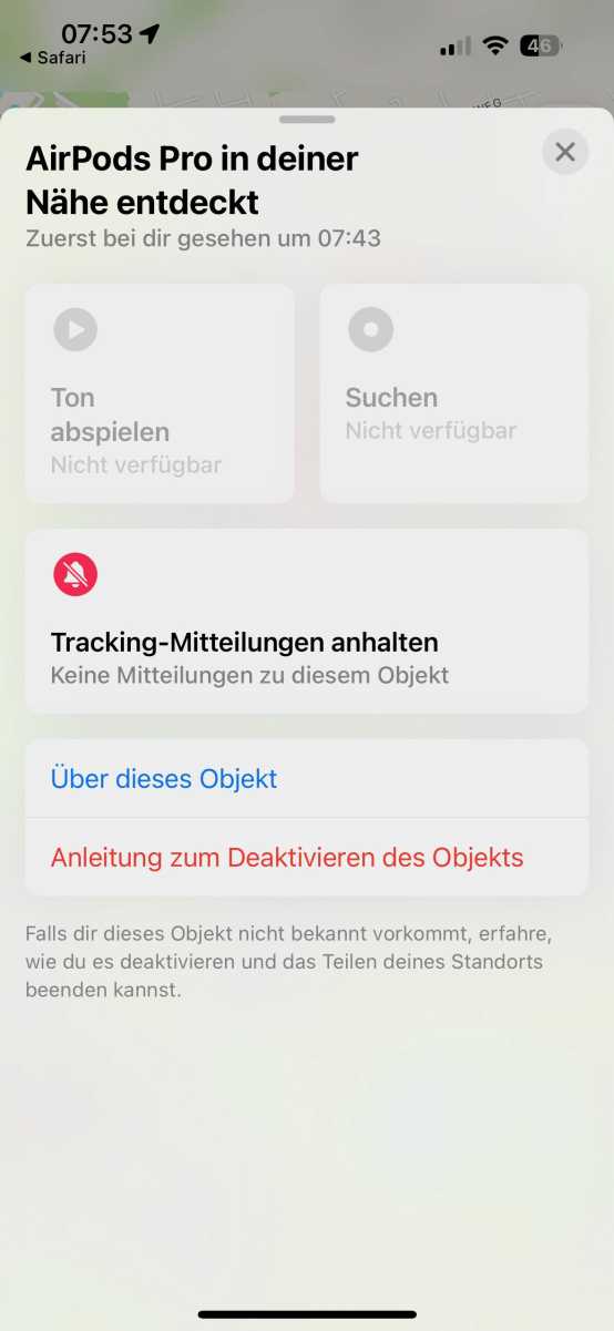 Airpods Pro entdeckt