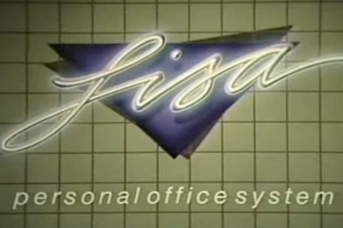 Apple Lisa personal office system logo