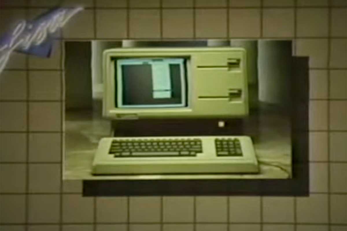 Apple Lisa computer promo image