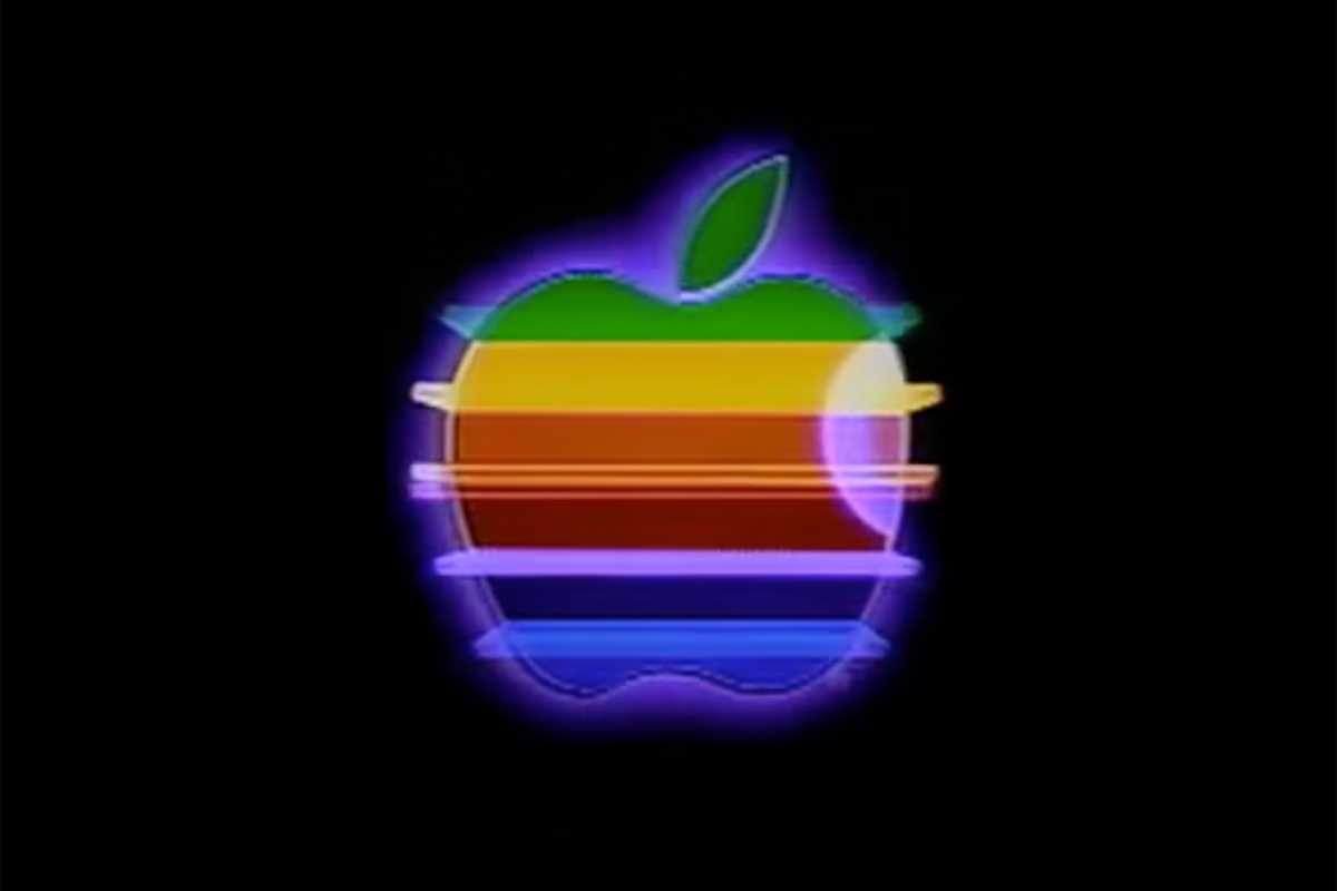 Apple logo classic