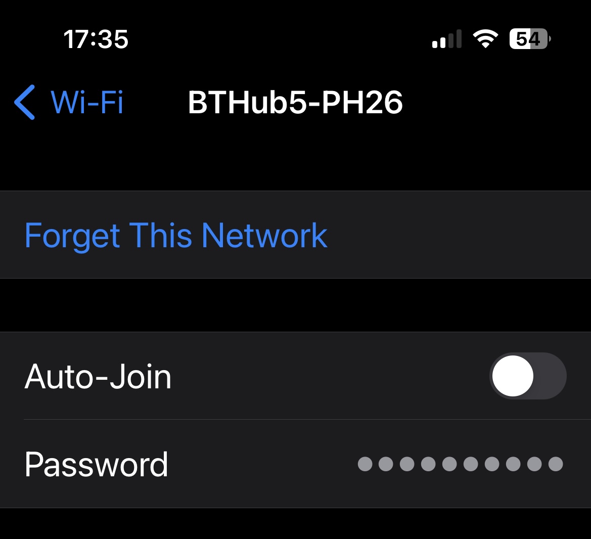 Проверить пароль Wi-Fi iPhone