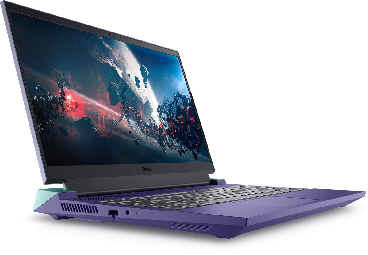 Dell G15 laptop, purple