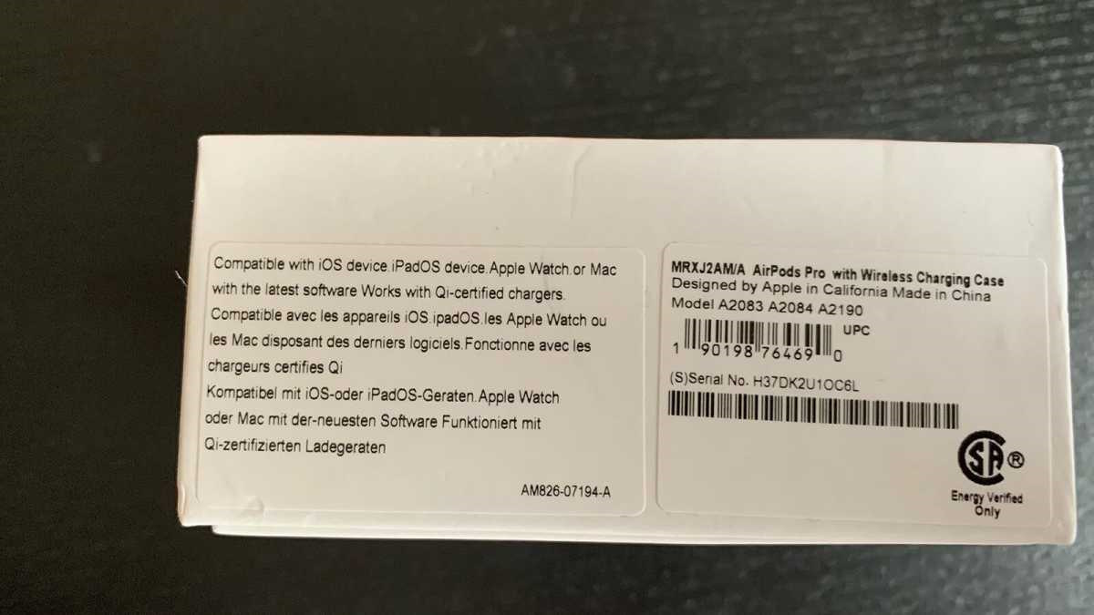 Como saber si discount tu airpods es original