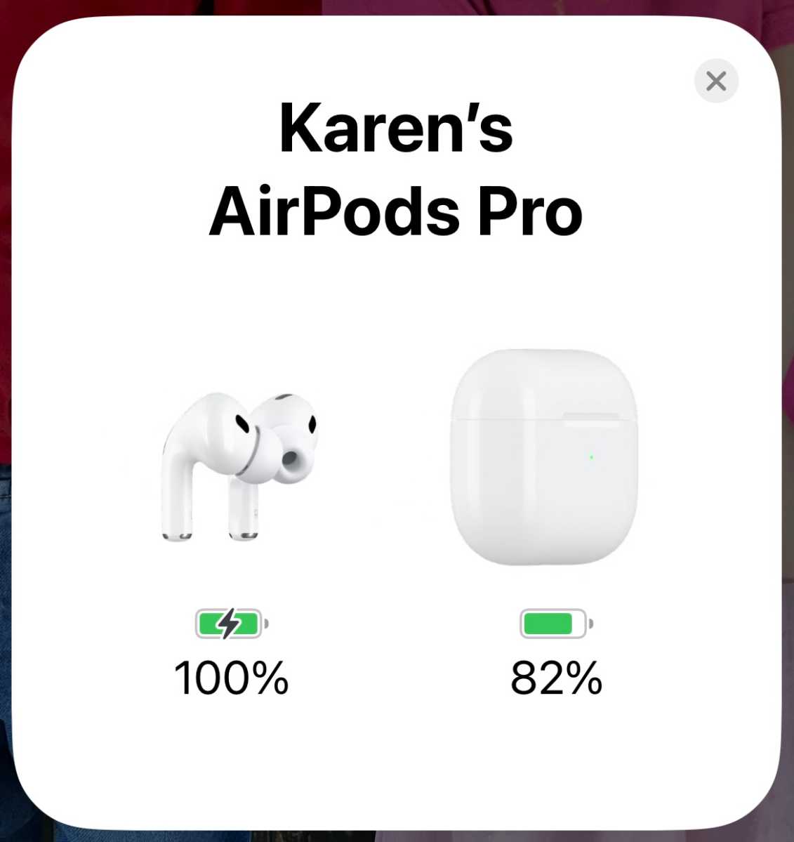 Caja AirPods Pro 1 Original, Viene Solo La Caja De Cartón