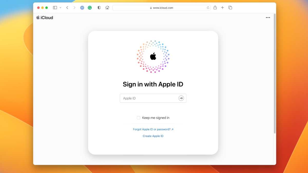 icloud login