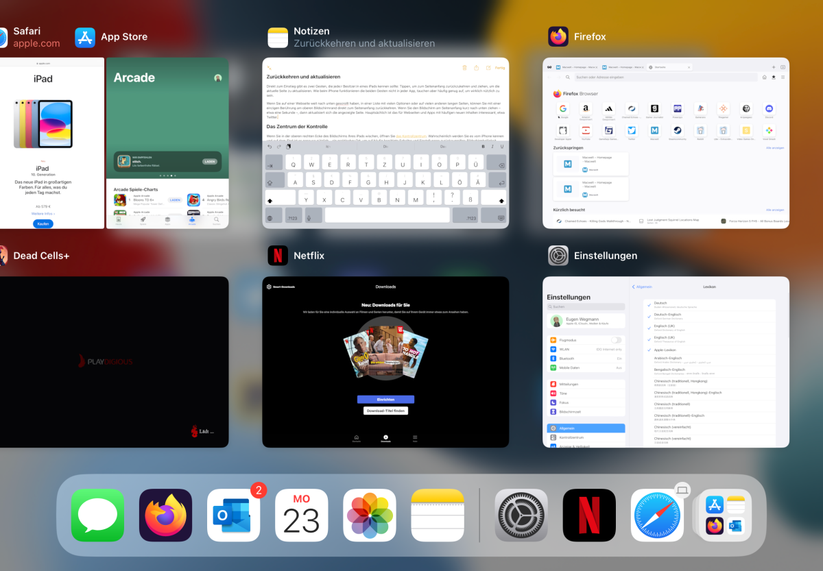 iPad App Switcher