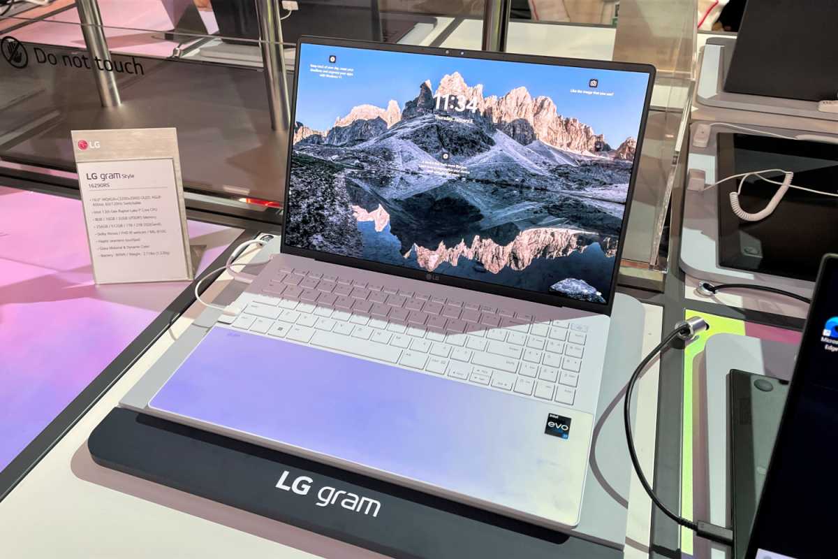 LG CES 2023, LG gram