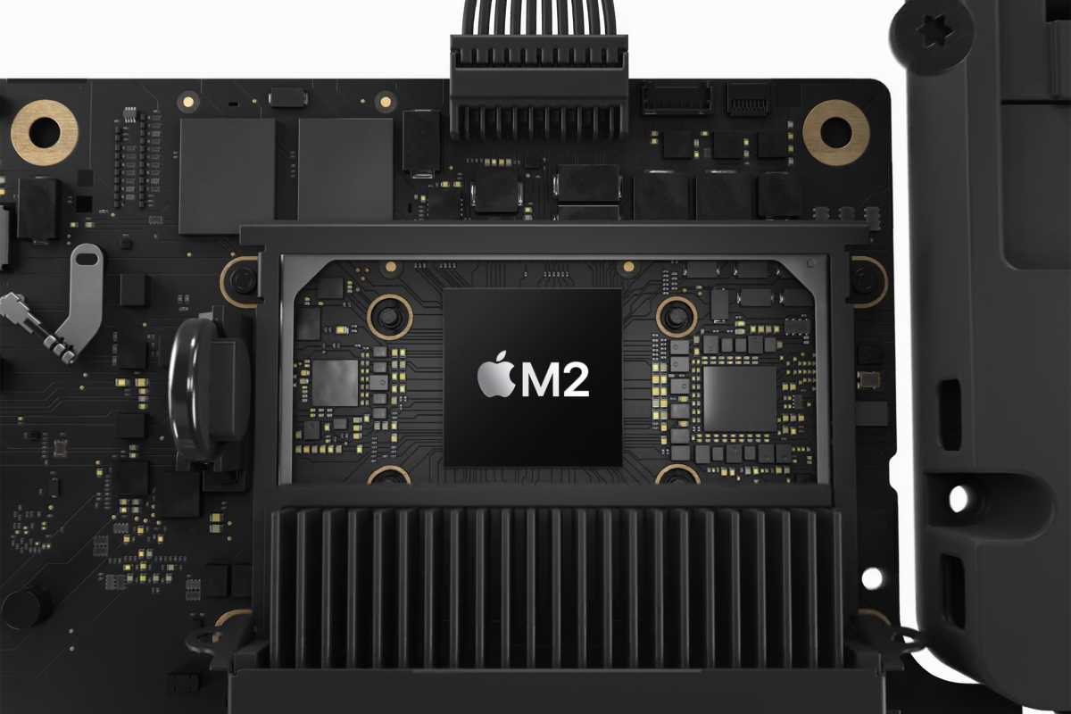 M2 chip inside Mac min