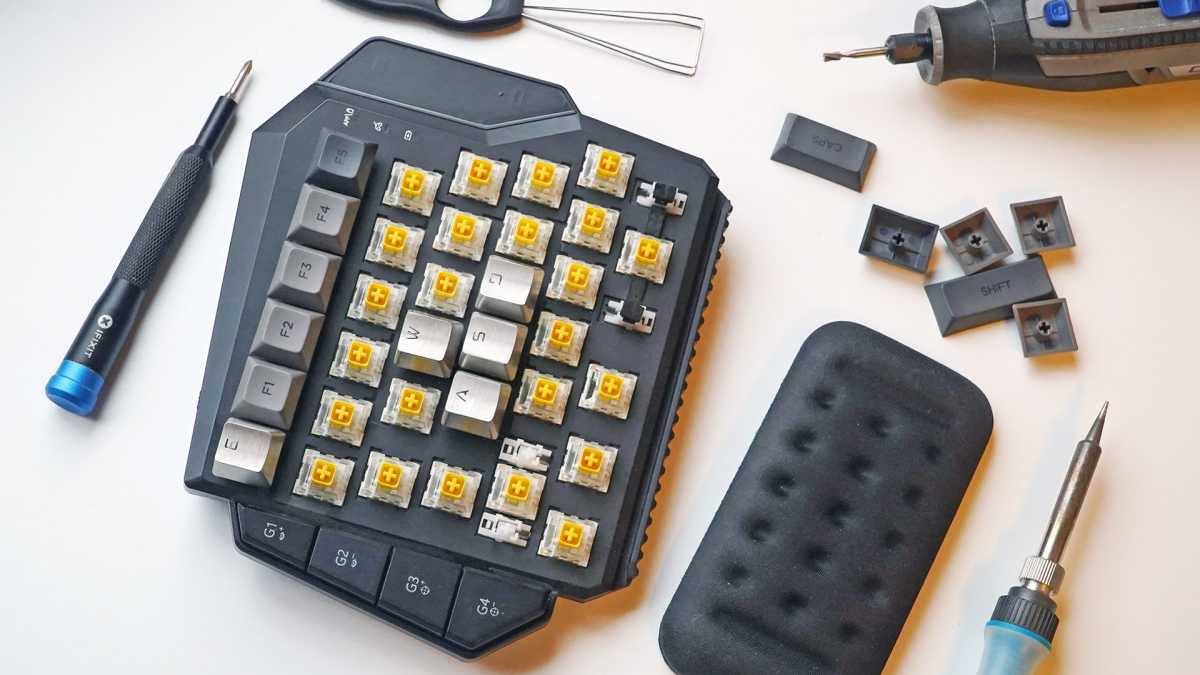 Gamesir VX keypad, customized by Michael